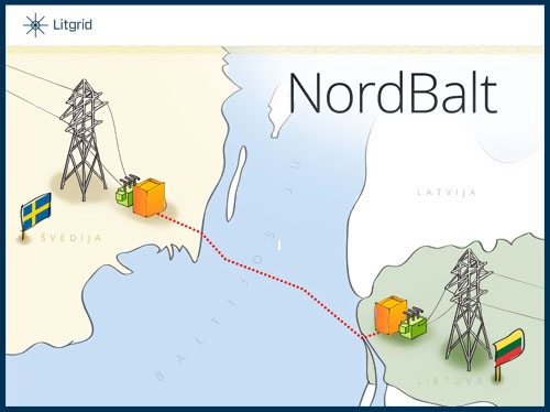 立陶宛政府支持再建一條電力電纜連接瑞典